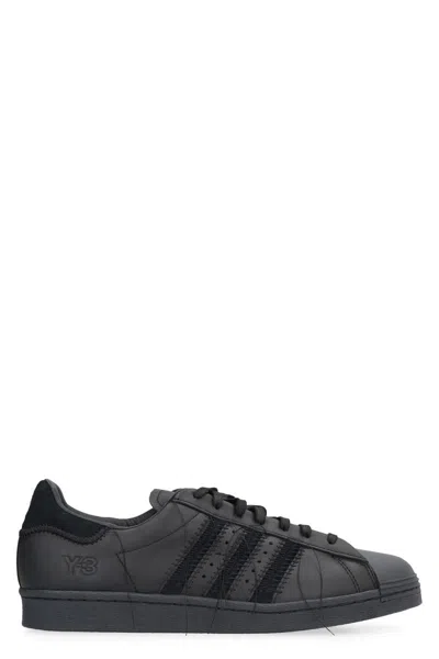 Y-3 Superstar Sneakers In Black