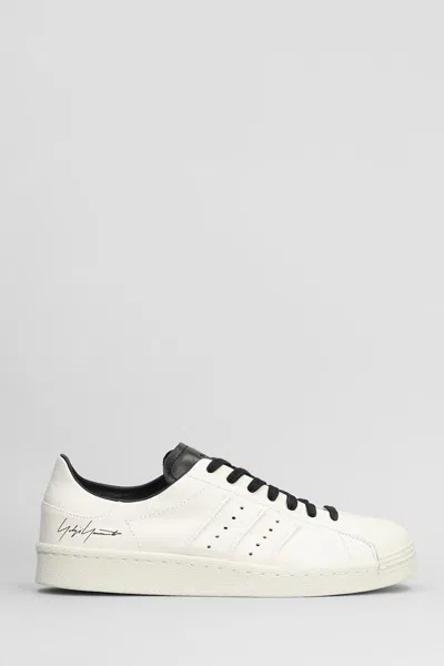 Y-3 Adidas Superstrar Sneakers In White