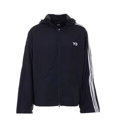 Y-3 Technical Hooded Jacket In Black