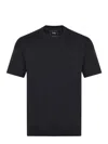 Y-3 Logo Cotton T-shirt In Black
