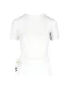 Y-3 Belted T-shirt In White
