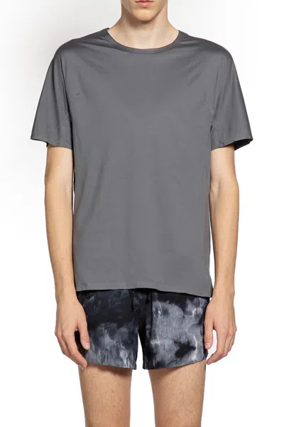 Y-3 Adidas T-shirts & Tank Tops In Gray