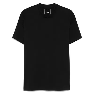 Y-3 Adidas T-shirts In Black
