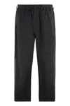 Y-3 Adidas Technical Fabric Pants In Black
