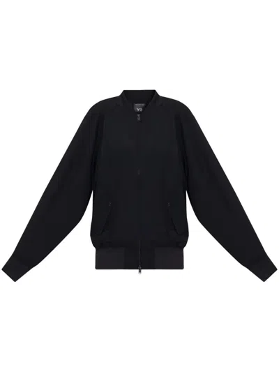 Y-3 Adidas Tracktop Jacket In Black