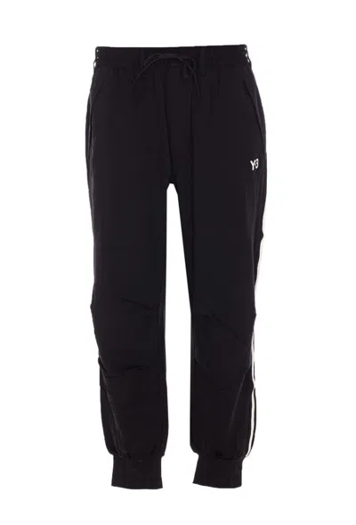 Y-3 Adidas Trousers In Black