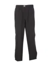 Y-3 Loose Fit Trousers Elastic Waistband In Black