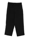 Y-3 Relaxed Fit Black Pants In Black