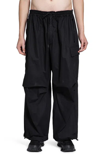 Y-3 Adidas Trousers In Black