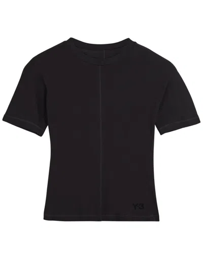 Y-3 Adidas T.shirt In Black