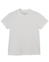 Y-3 Logo Printed Crewneck T-shirt In White