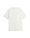 Y-3 Crew Neck Graphic Print T-shirt With Relaxed Fit In White