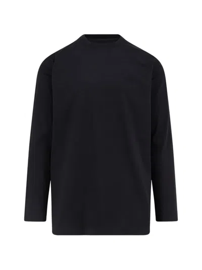 Y-3 Adidas U Ls T-shirt Clothing In Black