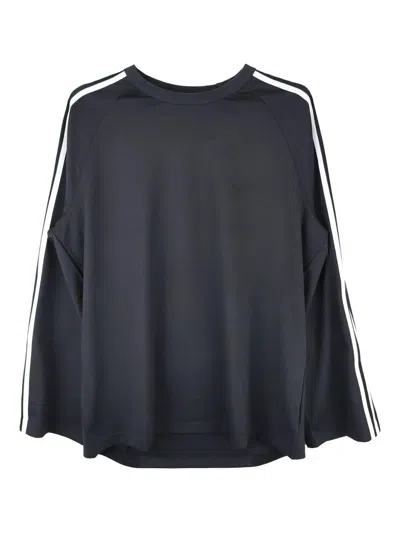 Y-3 Adidas U Wire Ls T-shirt Clothing In Blue