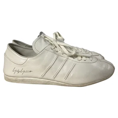 Y-3 Adidas X  Japan Sneakers In White Leather
