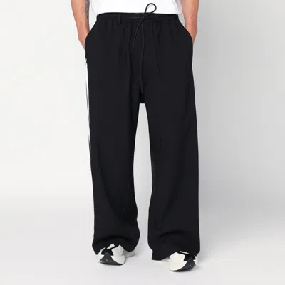 Y-3 ADIDAS Y-3 3-STRIPES BLACK PANTS