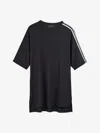 Y-3 Adidas 3-stripes T-shirt In Black