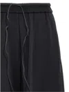 Y-3 3-stripes Skirt With Drawstring And Elastic Waistband In Black