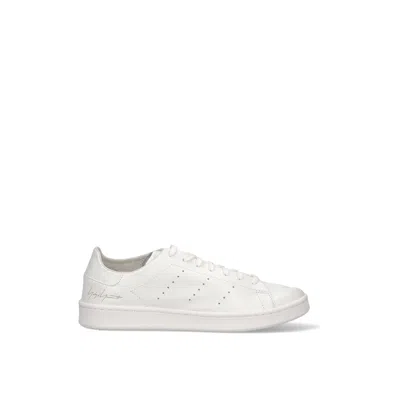 Y-3 Adidas Y 3 Adidas Y 3 Stan Smith Leather Sneakers In White