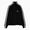Y-3 ADIDAS Y-3 AND WHITE TRACK SWEATER WITH LOGO