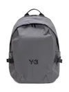 Y-3 Grey Cordura Staple Backpack In Gray