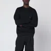 Y-3 Adidas Y 3 Black Crewneck Sweatshirt With Logo In Black