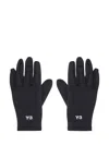 Y-3 Running Nylon Gloves In Black
