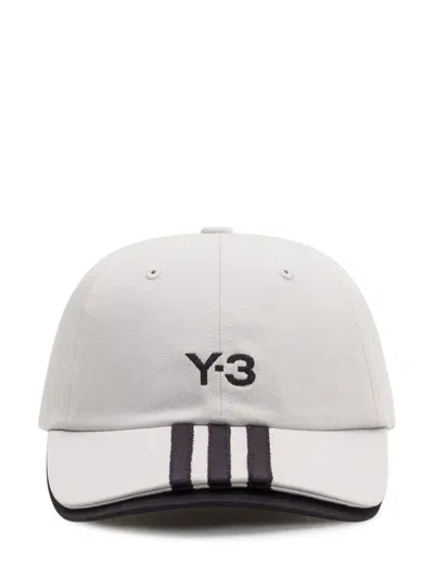 Y-3 Adidas  Cap In White