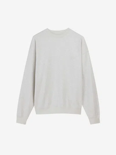 Y-3 Adidas  French Terry Sweatshirt In Gray