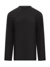 Y-3 Classic Black Sweatshirt With Soft Cotton-polyester Blend In Black
