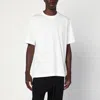 Y-3 White Cotton T-shirt With Logo In White
