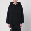 Y-3 Graphic Logo Print Hooded Sweatshirt In Black