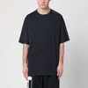 Y-3 Adidas Y 3 Black T Shirt With Graphic Print