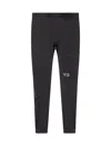 Y-3 Logo-detail Leggings In Black