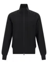 Y-3 Sport Sweatshirt With High Collar And Ribbed Cuffs In Black