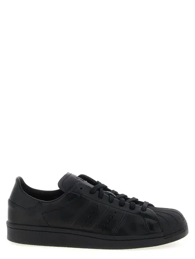 Y-3 Adidas ' Superstar' Sneakers In Black