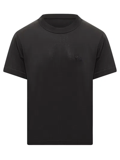 Y-3 Adidas  T-shirt In Black