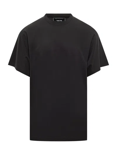 Y-3 Adidas  T-shirt In Black
