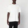 Y-3 White Cotton T-shirt With Logo