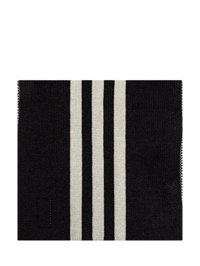 Y-3 Adidas Y3 Stripes Scarf In Black