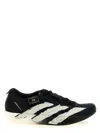 Y-3 Round Toe Sneakers With Iconic Contrast Stripes In Black