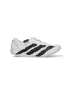 Y-3 Lightweight Low Top Rubber Sole Sneakers In White