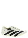 Y-3 Round-toe Sneakers With Iconic Contrast Stripes In White