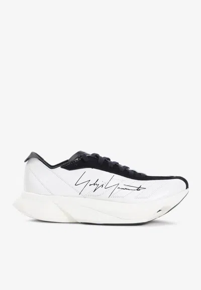 Y-3 Adios Pro 3 Low-top Sneakers In Gray