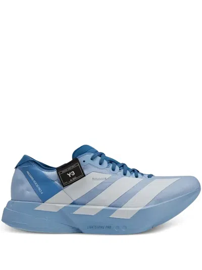 Y-3 Adios Pro 4 Lace-up Sneakers In Blue