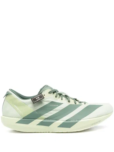 Y-3 Adizero Adios 9 Sneakers In Green