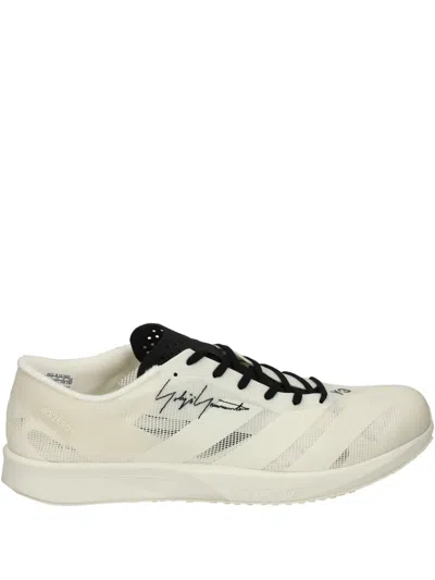 Y-3 Low-profile Sneakers With Translucent Textile In Neutral