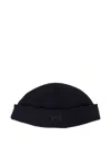 Y-3 Adjustable-cuff Beanie In Black