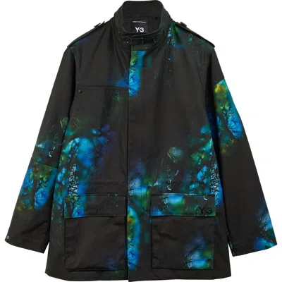 Y-3 Y-3 ALLOVER PRINT RIPSTOP FIELD JACKET