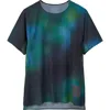 Y-3 M Run Ss T Aop In Green Multi